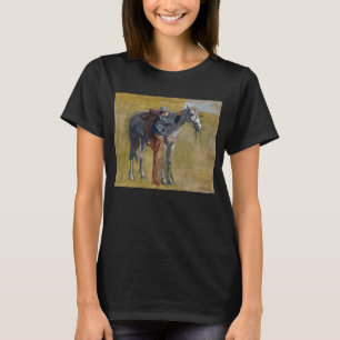 T-shirt Badlands américains : Vieux West Cowboy avec cheva