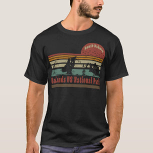 T-shirt Badlands US National Park South Dakota Travel
