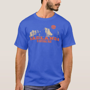 T-shirt Badlands US National Parks South Dakota Distants