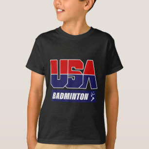 T-shirt Badminton 2021 États-Unis 
