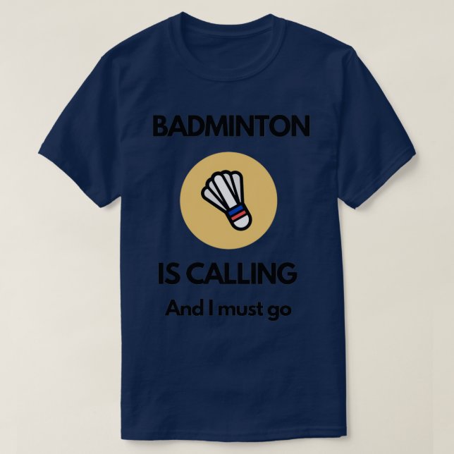 T-shirt Badminton appelle T 21 (Design devant)