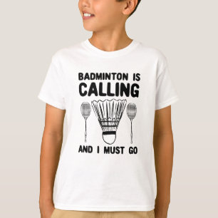 T-shirt Badminton - Badminton appelle