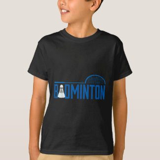 T-shirt Badminton Birdie Shuttle For Badminton Player Men 
