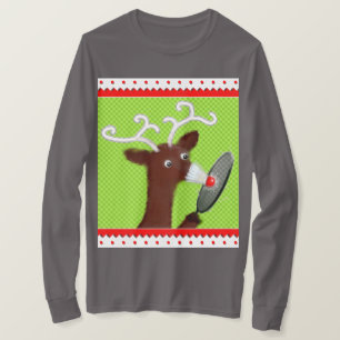 T-shirt Badminton Drôle