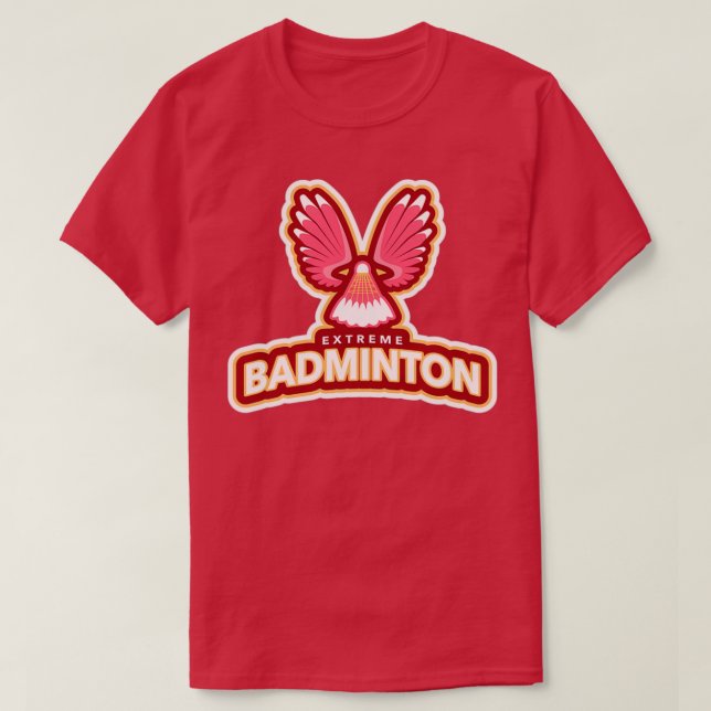 T-shirt Badminton extrême T (Design devant)