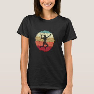 T-shirt Badminton Girl Girl Girl Racket Female Shuttleco