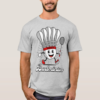 T-shirt Badminton Mascot Classic