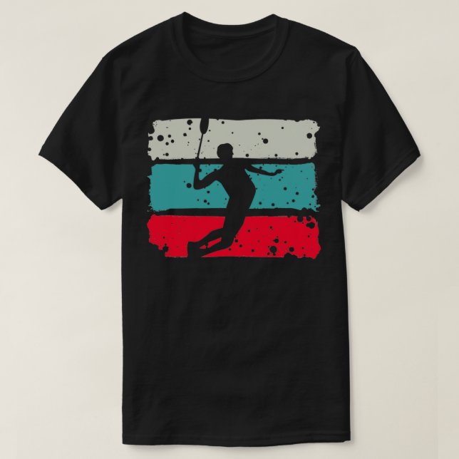 T-shirt Badminton Schmetterball 1 (Design devant)