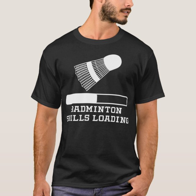 T-shirt Badminton Skills (Devant)