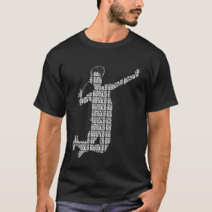 T-shirt Badminton Sports Hobby Player Shuttlecock