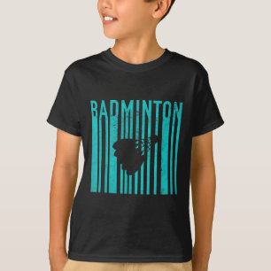 T-shirt Badminton Vintage - Joueur de Badminton Rétro - Ba