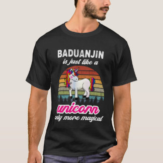 T-shirt Baduanjin Therapist  Unicorn Vintage Sunset