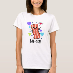 T-shirt Bae-con Funny Bacon Pun