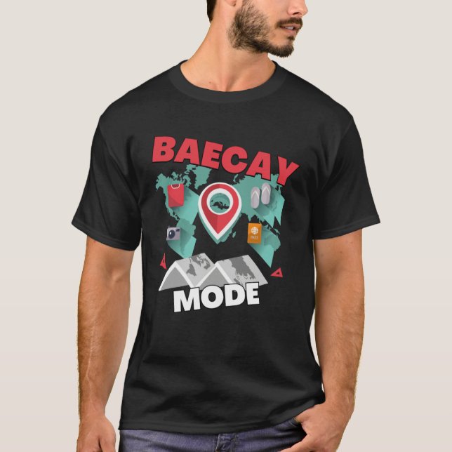 T-shirt Baecay Mode Designs For Couples Bae King Bae Catio (Devant)