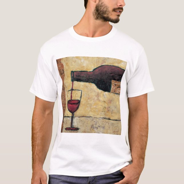 T-shirt BAG04 Wine.tif rouge (Devant)