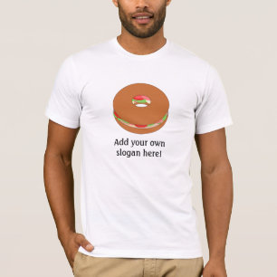 T-shirt Bagel : Slogan personnalisable
