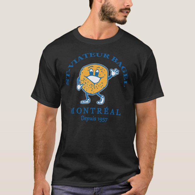 T-shirt Bagels Are Booming ST Viateur Bagel Montréal Depui (Devant)