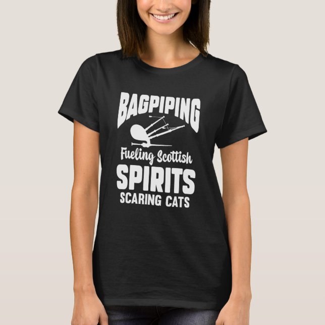 T-shirt Bagpiper Bagpiping Thing Scotsman Musician Scottis (Devant)