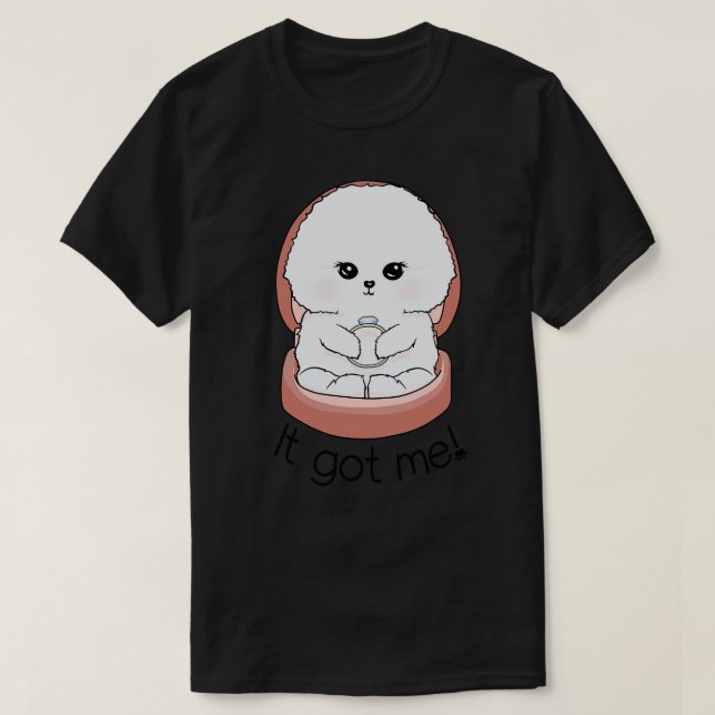 T-shirt Bague pour Fiançailles (Design devant)