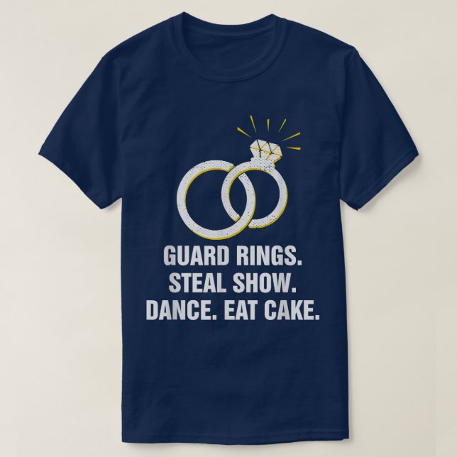 T-shirt Bagues de garde volent le spectacle Danse Manger G (Design devant)