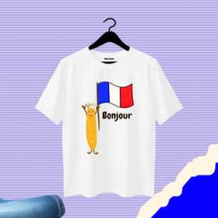 T-shirt Baguette française