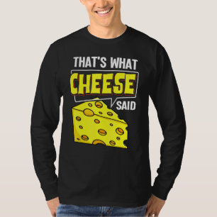 T-shirt Baguettes de fromage Vegan Funny Puns