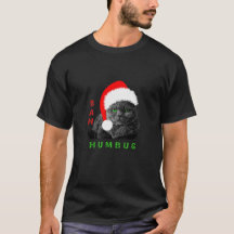 Bah Humbug Christmas Cat