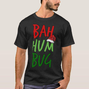 T-shirt Bah Humbug Noël Père Noël Anti-Noël