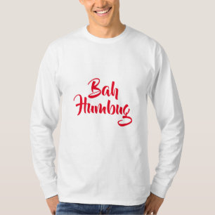 T-Shirt Bah Humbug pour hommes