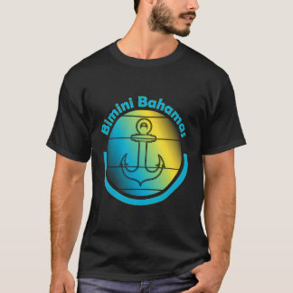 T-shirt Bahama Vibes - Voile Yacht Ancre Île De Bimi