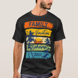 T-shirt Bahamas 2022 Caribe Family Vacation Matching Grou