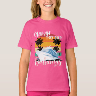 T-shirt Bahamas Croisière mer 2023 Famille Ami Groupe Voya