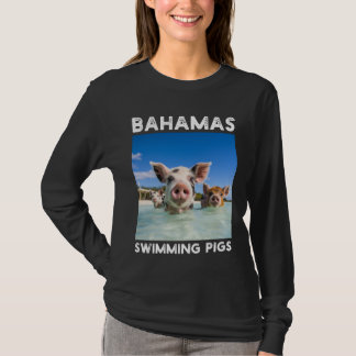 T-shirt Bahamas Pigs de natation Exuma