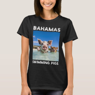 T-shirt Bahamas Pigs de natation Exuma