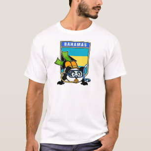 T-shirt Bahamas Scuba Panda