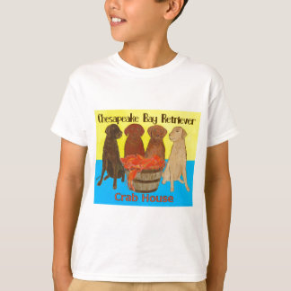 T-shirt Baie de chesapeake Retriver Crabhouse