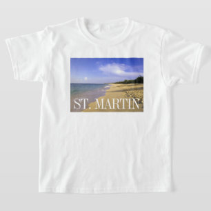 T-shirt Baie Longue Long Bay Beach, St-Martin