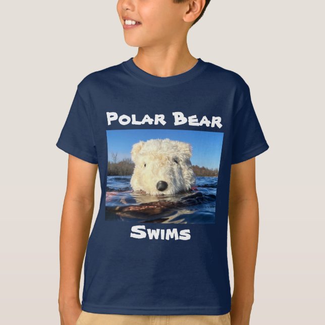T-shirt Baignades d'ours polaires (Devant)