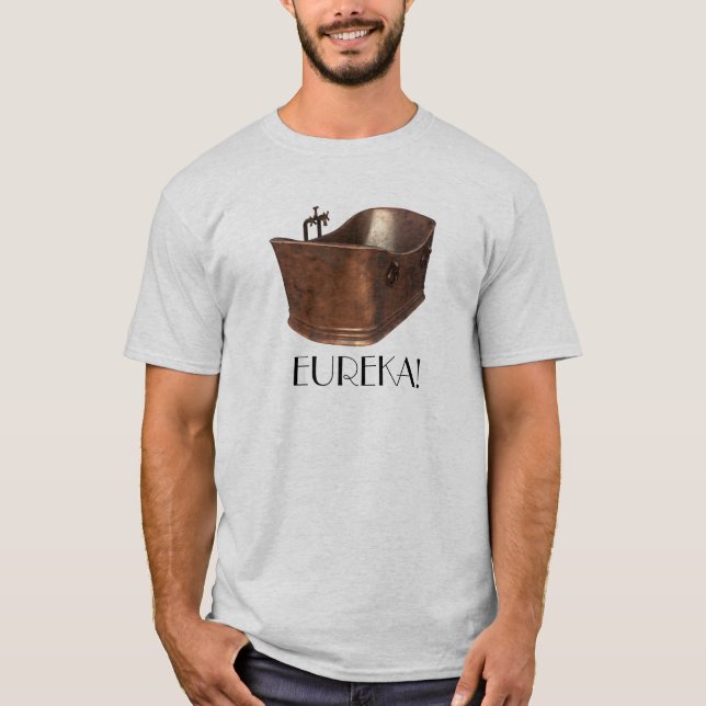T-shirt Baignoire Archimedes (Devant)