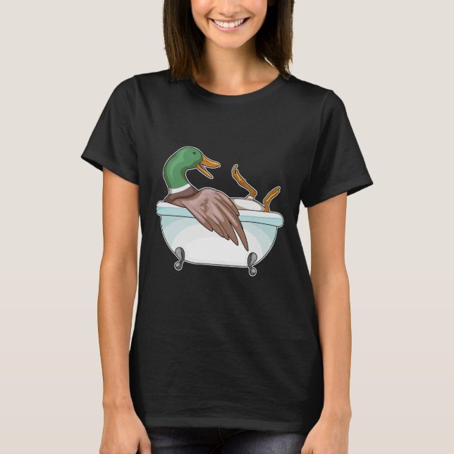 T-shirt Baignoire de canard (Devant)