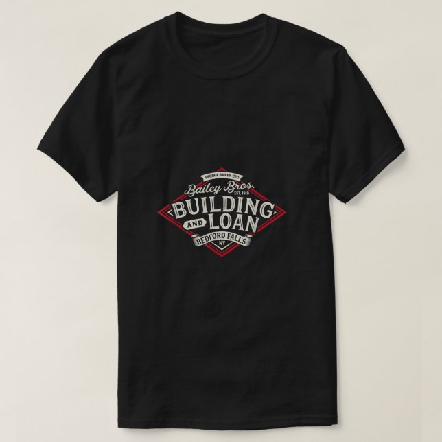 T-shirt Bailey Brothers Building and Loan Classic George B (Design devant)