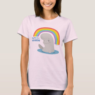 T-shirt Bailey   Ma vie est un arc-en-ciel