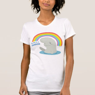 T-shirt Bailey Ma vie est un arc-en-ciel