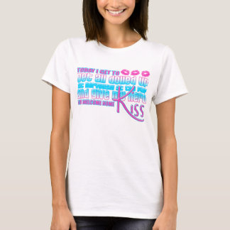 T-SHIRT BAISER À LA MAISON BIENVENU, AÉROPORT