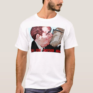 T-shirt Baiser de Brezhnev et d'Honecker, galerie de côt