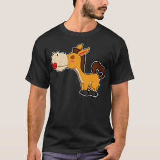 T-shirt Baiser de cheval