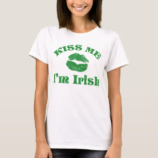 T-shirt Baiser de la Saint-Patrick Je suis Irlandais