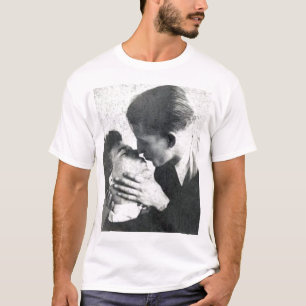 T-shirt Baiser gai vintage de passion de couples