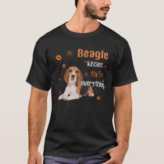 T-shirt Baisers beagles Réparez Tout Ce Qui Est Magnifique