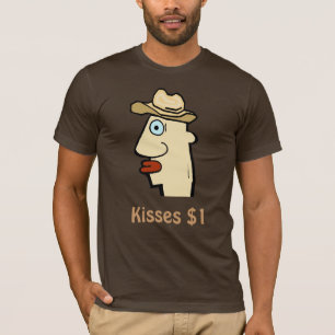 T-shirt Baisers comiques $1,